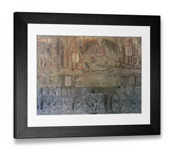Framed Print : Angkor Wat was built for King Suryavarman II (ruled 1113-50)