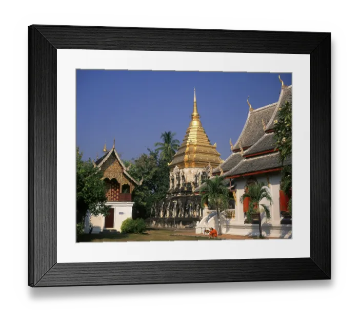 Framed Print : Wat Chiang Man (Chiang Mun) was built in 1297 CE and is thought to be Chiang Mai's oldest temple Framed Print : Wat Chiang Man (Chiang Mun) was built in 1297 CE and is thought to be Chiang Mai's oldest temple
