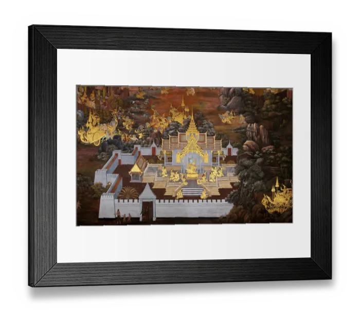 Framed Print : The Ramayana is a story as old as time and - at least in the Indian subcontinent Framed Print : The Ramayana is a story as old as time and - at least in the Indian subcontinent