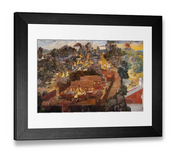 Framed Print : The Ramayana is a story as old as time and - at least in the Indian subcontinent Framed Print : The Ramayana is a story as old as time and - at least in the Indian subcontinent