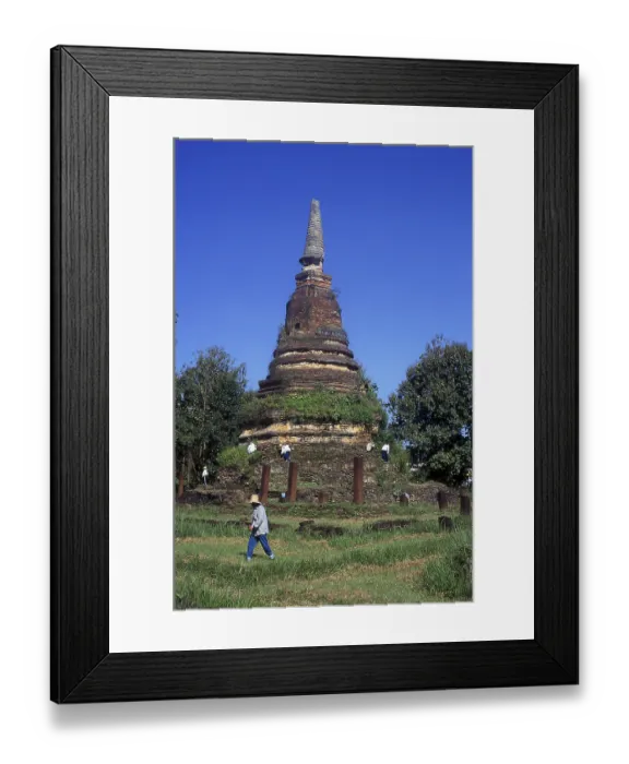 Framed Print : Kamphaeng Phet Historical Park in central Thailand was once part of the Sukhothai Kingdom that flourished in the 13th Framed Print : Kamphaeng Phet Historical Park in central Thailand was once part of the Sukhothai Kingdom that flourished in the 13th