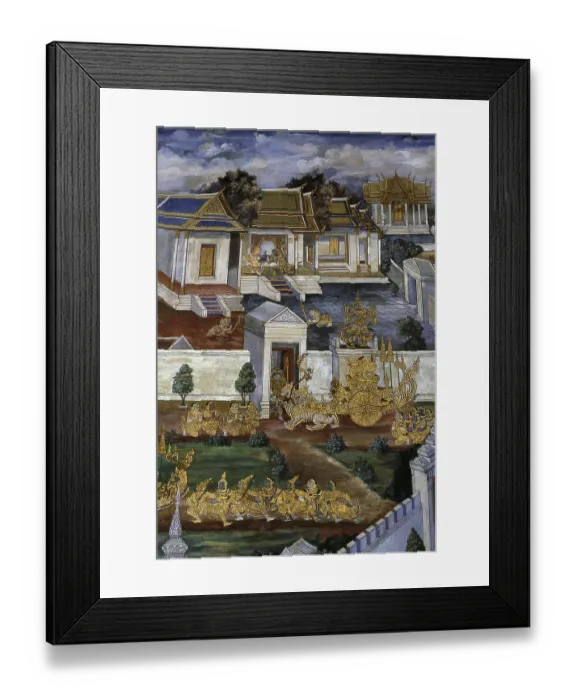 Framed Print : The Ramayana is a story as old as time and - at least in the Indian subcontinent