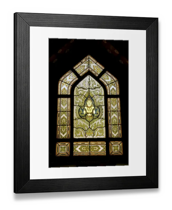 Framed Print : The temple's full name is Wat Benchamabophit Dusitvanaram