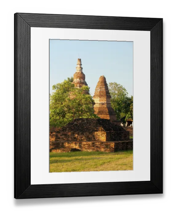 Framed Print : Wiang Tha Khan, located 16km south of Chiang Mai in rural Sanpatong District