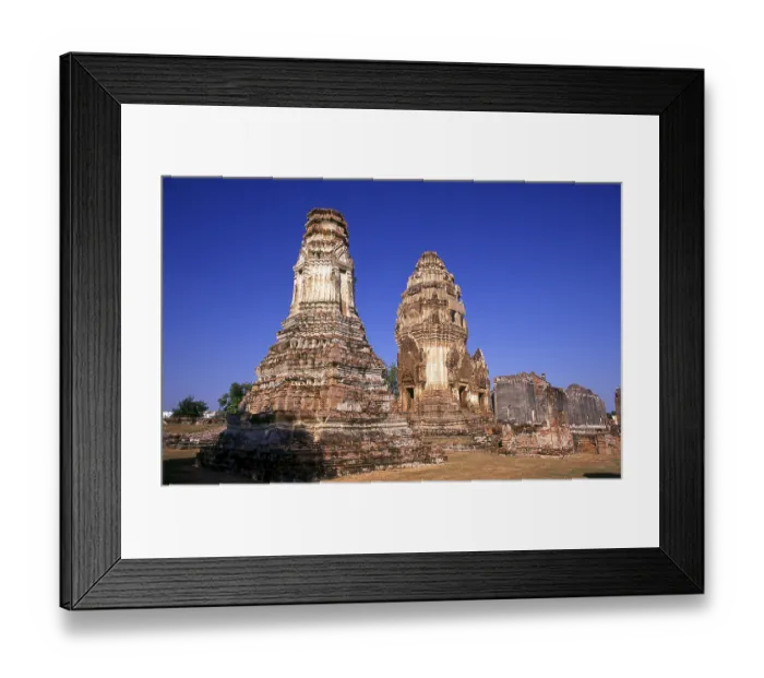 Framed Print : The old town of Lopburi dates back to the Dvaravati era (6th - 13th century)