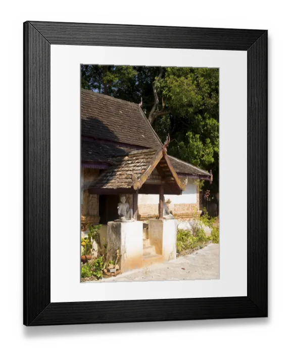 Framed Print : Wat Pa Daet (วัดป่าแดด)