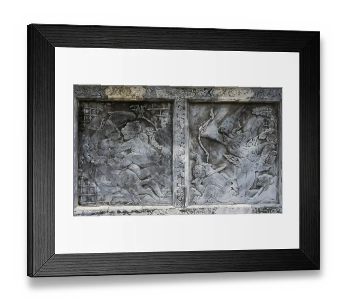 Framed Print : The Ramayana is a story as old as time and - at least in the Indian subcontinent
