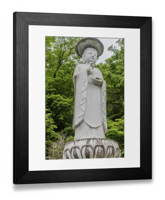 Framed Print : Haeinsa-gil, South Korea. May 26