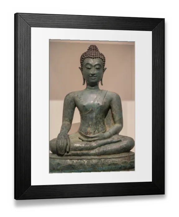 Framed Print : Buddha, northern Thailand, 14th century