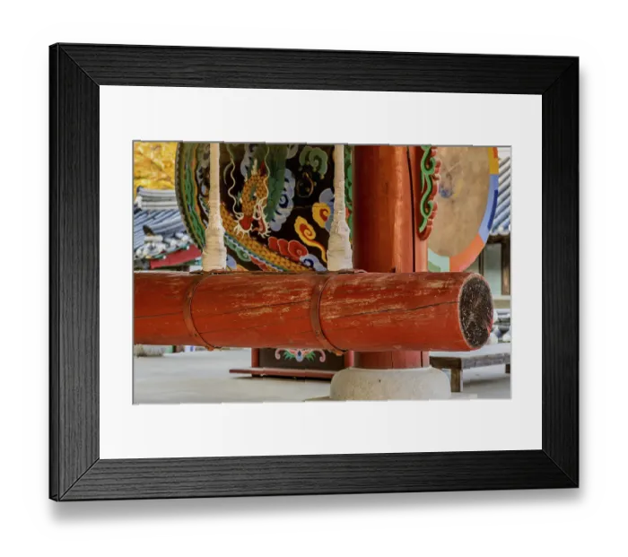 Framed Print : Gongju, South Korea. October 18