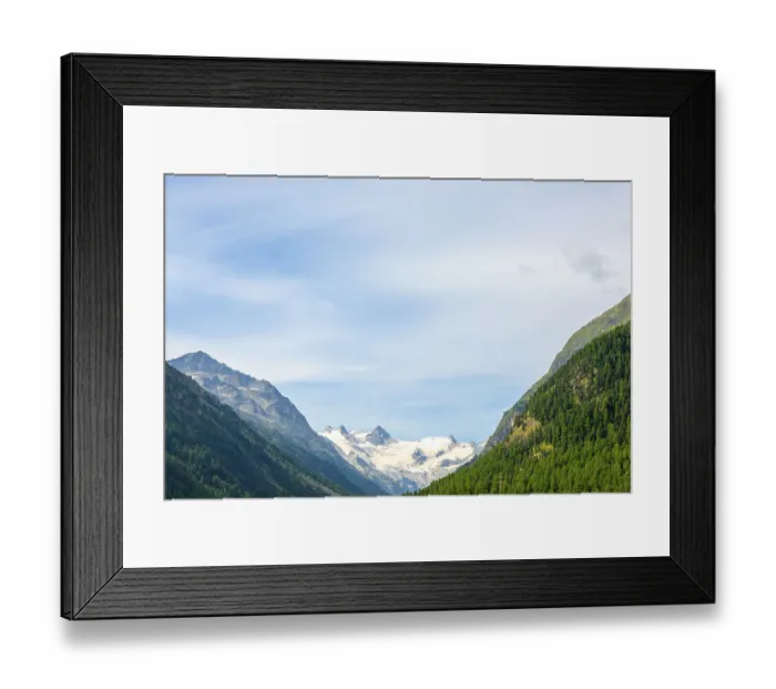 Framed Print : Beautiful View over the Swiss Alps with Glacier Morteratsch Framed Print : Beautiful View over the Swiss Alps with Glacier Morteratsch