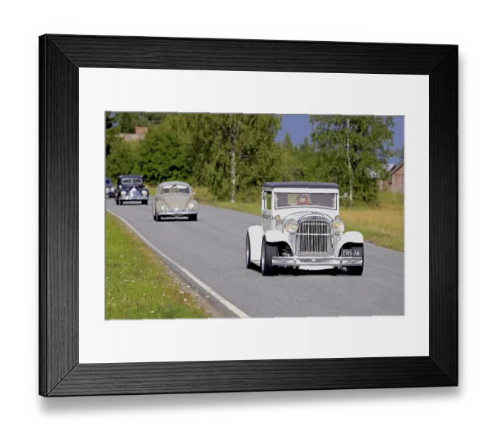 Framed Print : SOMERO, FINLAND, AUGUST 6