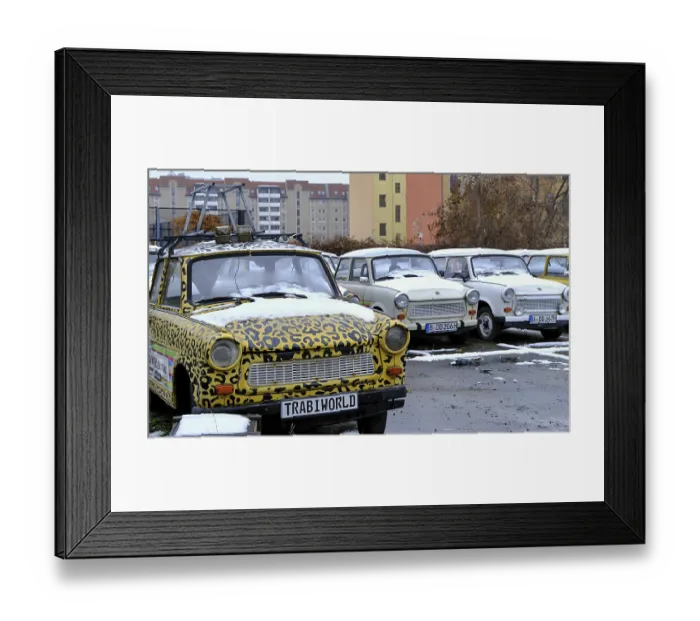Framed Print : Typical means of transport from the former GDR