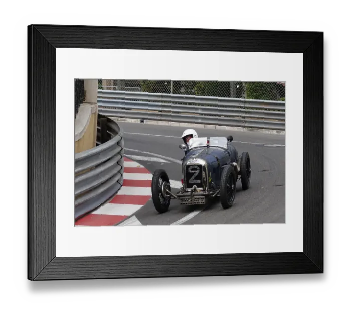 Framed Print : Amilcar C6 from 1928, parade of vintage pre-war racing cars