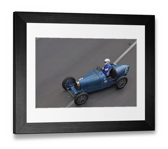 Framed Print : Bugatti 35C from 1927, parade of vintage pre-war racing cars Framed Print : Bugatti 35C from 1927, parade of vintage pre-war racing cars