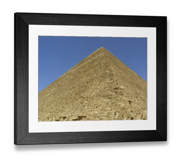 Framed Print : Big pyramids of Egypt. Photos from a trip Framed Print : Big pyramids of Egypt. Photos from a trip