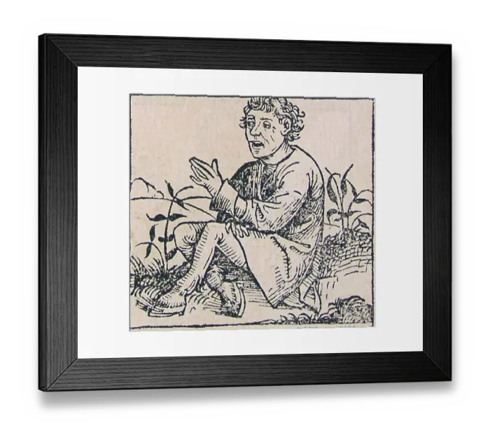 Framed Print : The Nuremberg Chronicle is an illustrated world history Framed Print : The Nuremberg Chronicle is an illustrated world history