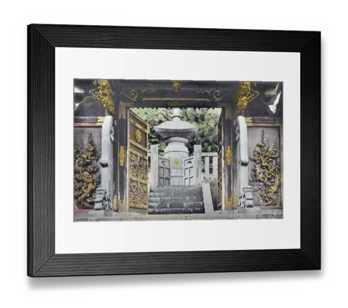 Framed Print : Tokugawa Ieshige (January 28, 1712 - July 13)