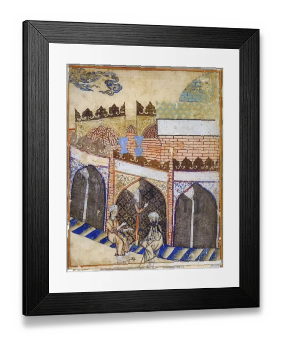 Framed Print : The JAmiʿ al-tawArIkh Framed Print : The JAmiʿ al-tawArIkh