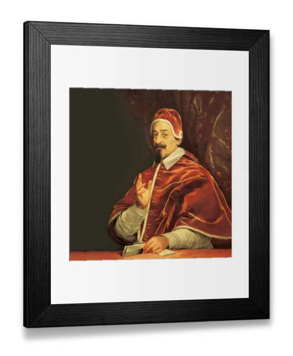 Framed Print : Pope Alexander VII, Alessandro VII