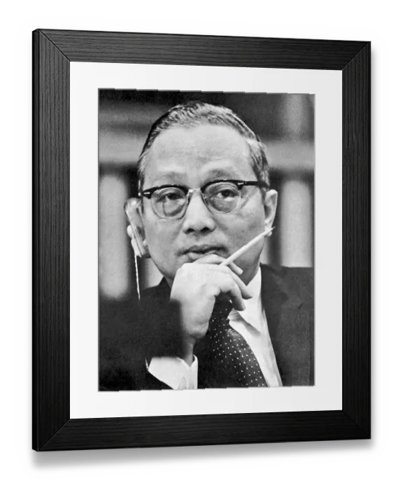 Framed Print : U Thant (January 22, 1909 - November 25)