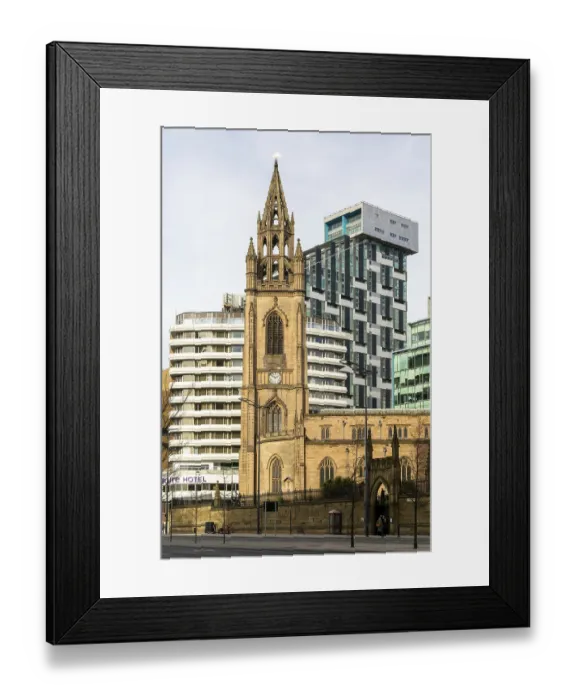 Framed Print : Historic Church of Our Lady and Saint Nicholas