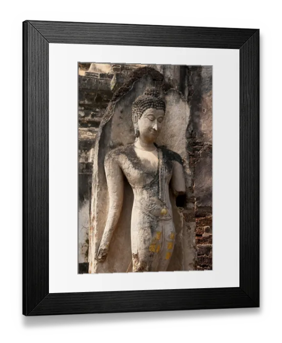 Framed Print : Si Satchanalai was built between the 13th and 15th centuries and was an integral part of the Sukhothai Kingdom