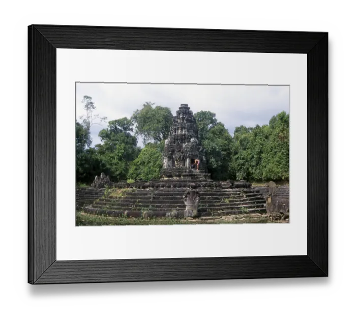 Framed Print : Neak Pean ('The entwined serpents') Framed Print : Neak Pean ('The entwined serpents')