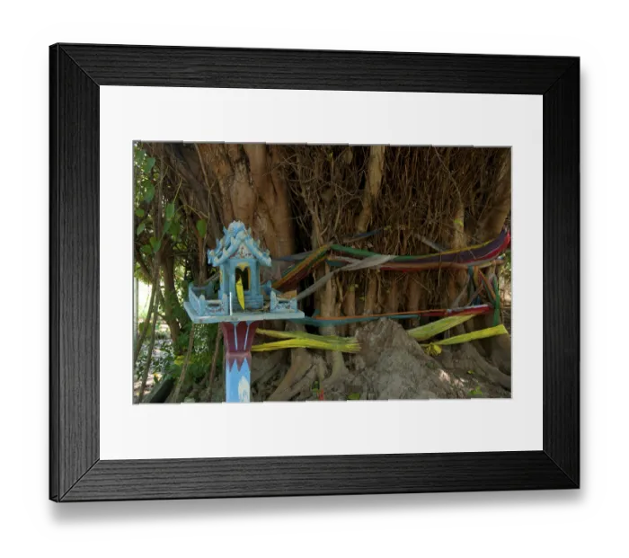 Framed Print : Wiang Tha Khan, located 16km south of Chiang Mai in rural Sanpatong District