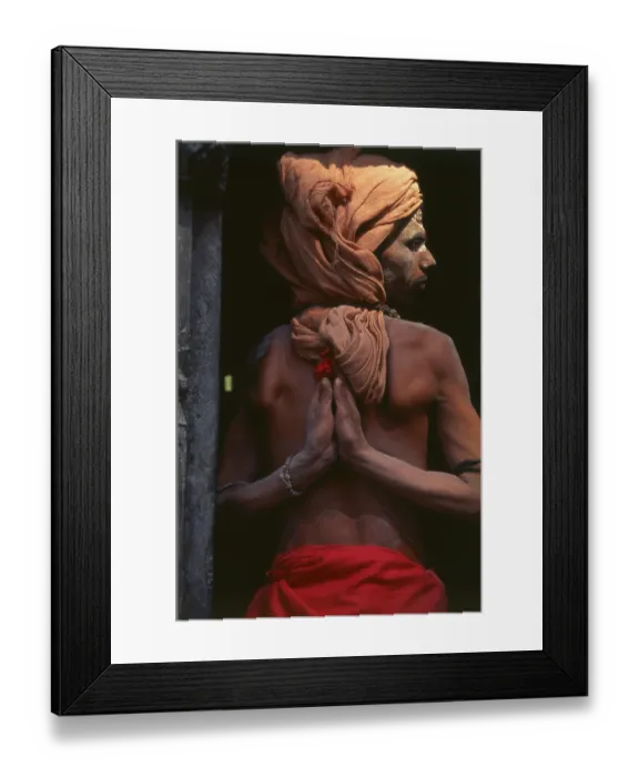 Framed Print : They are known, variously, as sadhus (saints) Framed Print : They are known, variously, as sadhus (saints)