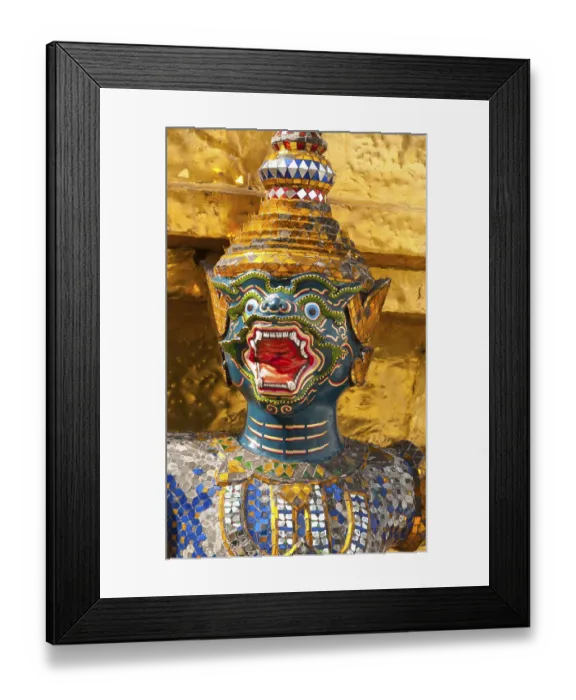 Framed Print : The Ramakien is the Thai version of the Indian epic