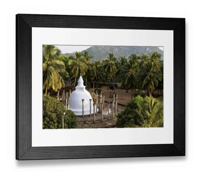 Framed Print : Buddhist stupa Framed Print : Buddhist stupa
