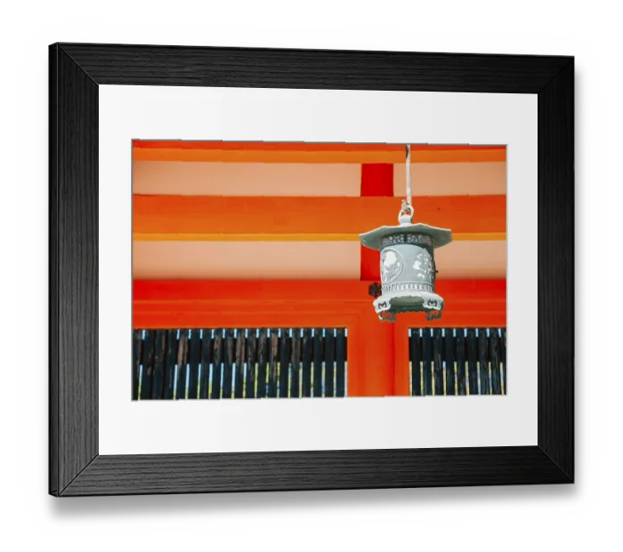Framed Print : Heian Shrine historical architecture in Kyoto