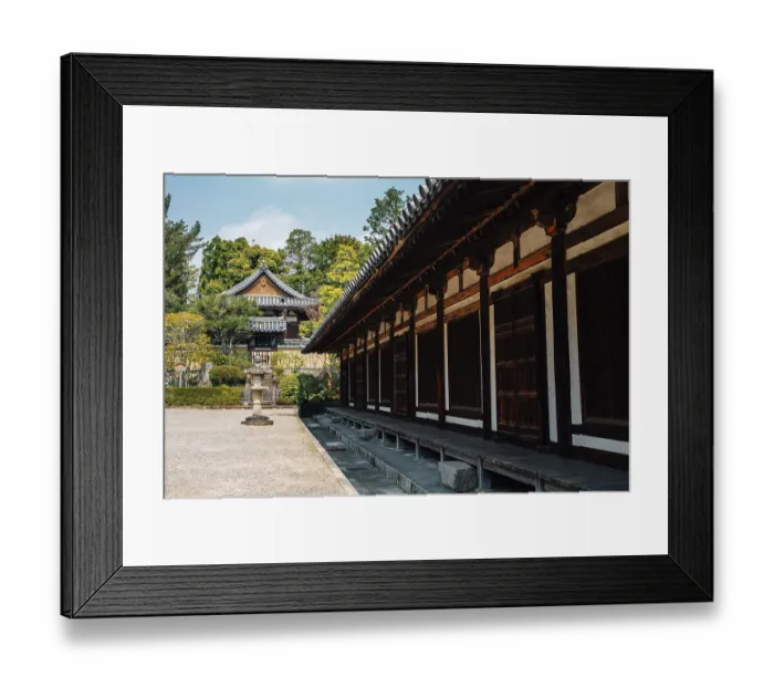 Framed Print : Toshodaiji temple at spring in Nara, Japan, Asia