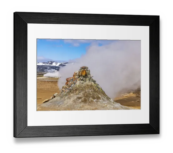 Framed Print : Hveraroend, Myvatn, Iceland, Europe Framed Print : Hveraroend, Myvatn, Iceland, Europe
