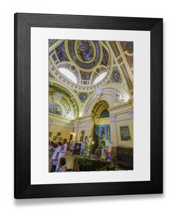 Framed Print : 04-26-2014 Budapest Hungary. Entrance hall in Szecheni thermal Baths