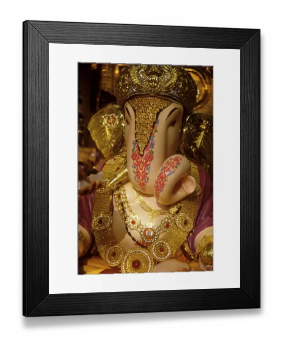 Framed Print : Dagadoo Seth Halwai Ganesh ganpati Framed Print : Dagadoo Seth Halwai Ganesh ganpati