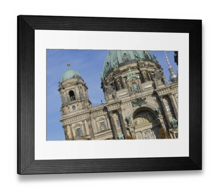 Framed Print : Berlin Cathedral, Lustgarten, Mitte