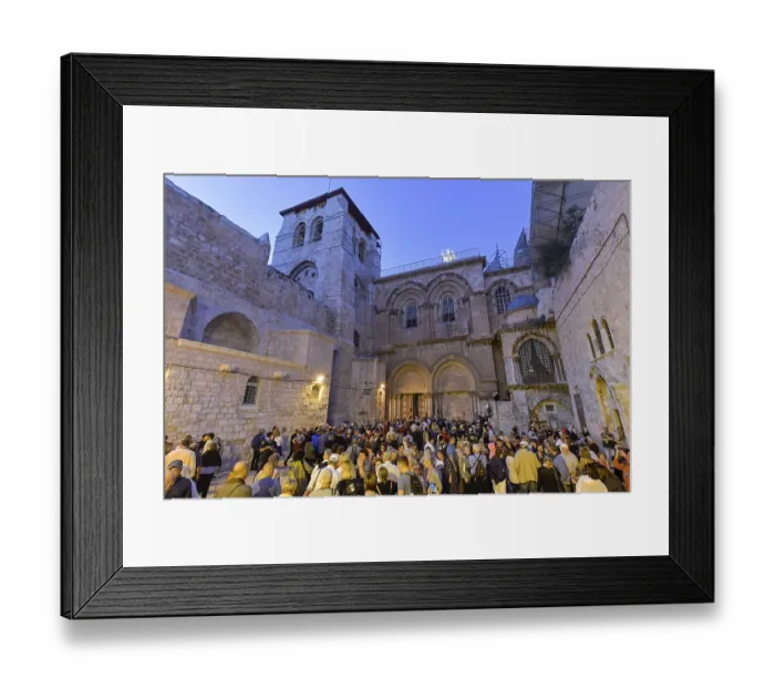 Framed Print : Church of the Holy Sepulchre, Jerusalem