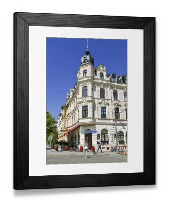 Framed Print : Old building, Karl-Liebknecht-Strasse Framed Print : Old building, Karl-Liebknecht-Strasse