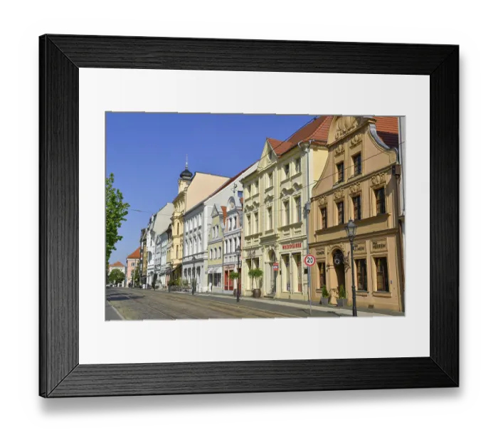 Framed Print : Old buildings, Altmarkt, Marktstrasse Framed Print : Old buildings, Altmarkt, Marktstrasse