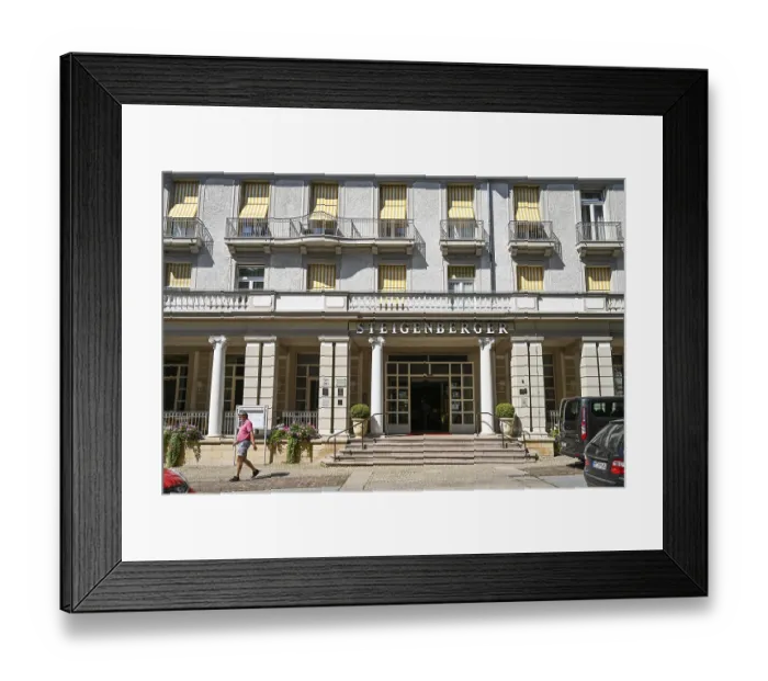 Framed Print : Steigenberger Hotel & Spa, Bad Pyrmont Framed Print : Steigenberger Hotel & Spa, Bad Pyrmont