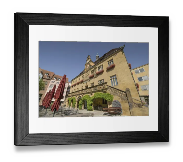 Framed Print : Old Town Hall, Market Square, Old Town
