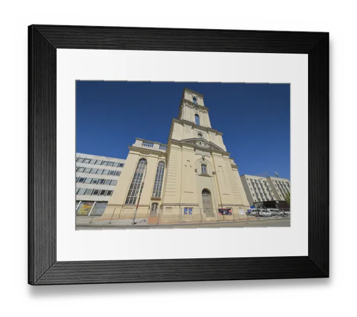 Framed Print : Garrison Church, Breite Strasse