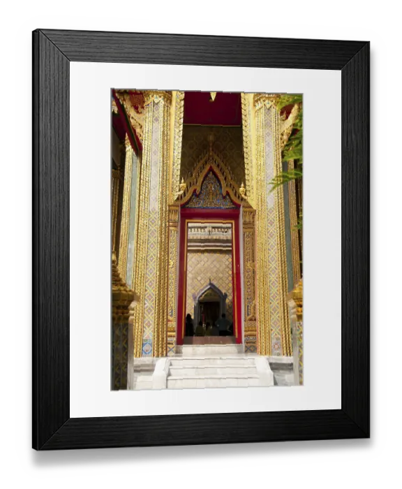 Framed Print : Wat Ratchabophit (Rajabophit) was constructed during the reign of King Chulalongkorn (Rama V)