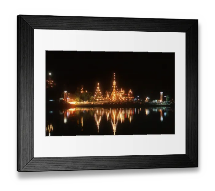 Framed Print : Founded in 1827 by Phaya Singhanataraj