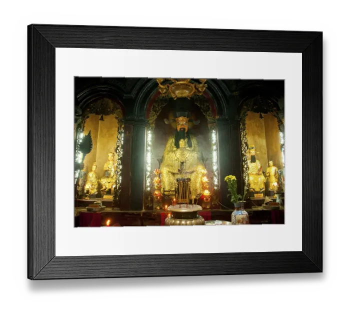 Framed Print : Chua Ngoc Hoang or Pagoda of the Jade Emperor was built in 1909