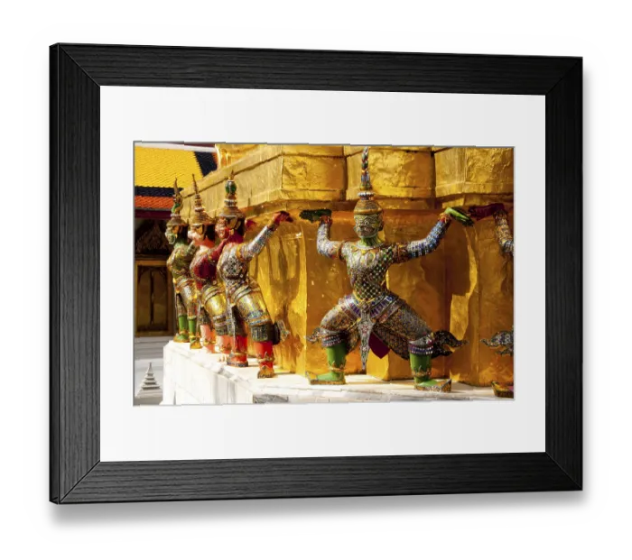 Framed Print : The Ramakien is the Thai version of the Indian epic