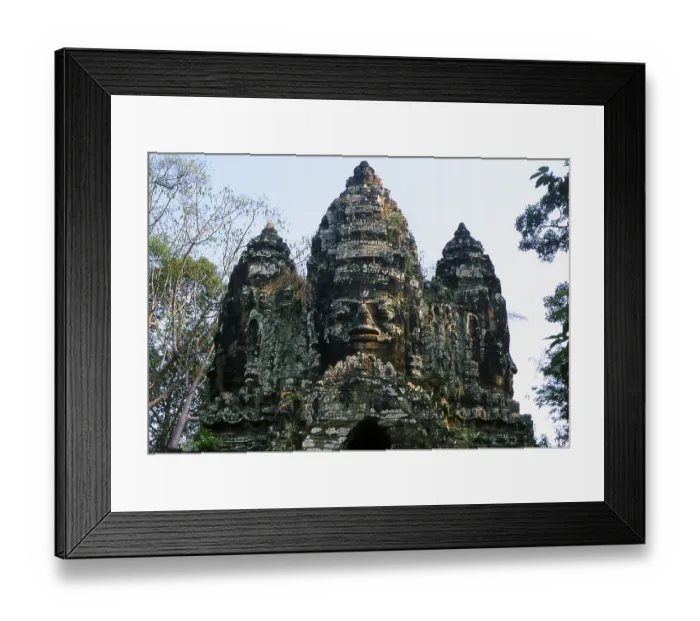 Framed Print : Angkor Thom, meaning The Great City