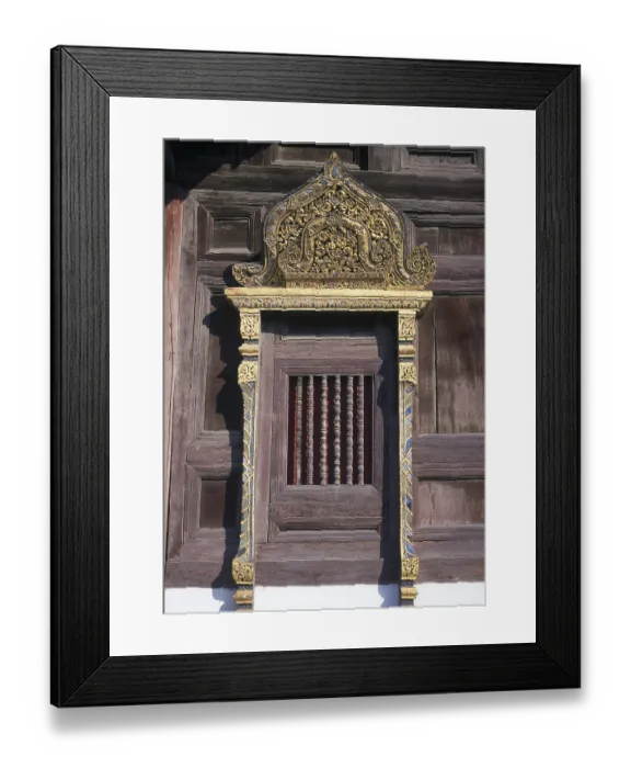 Framed Print : Wat Phan Tao, established in 1391 Framed Print : Wat Phan Tao, established in 1391